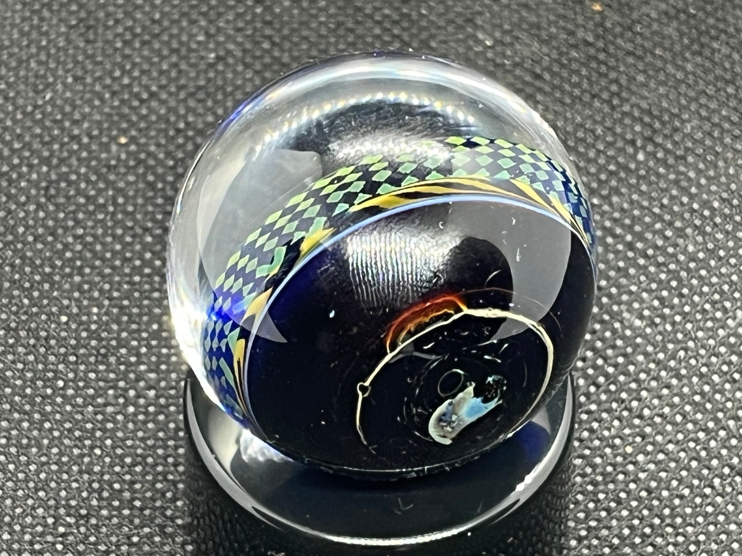 TacoJesusGlass Collaboration Opal encased marble